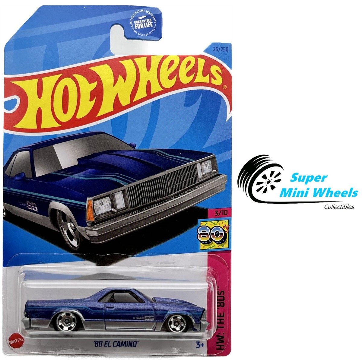 ホットウィール スーパートレジャーハント ´80 EL CAMINO Hot Wheels 2023 #26 - '80 EL Camino - Blue | eBay