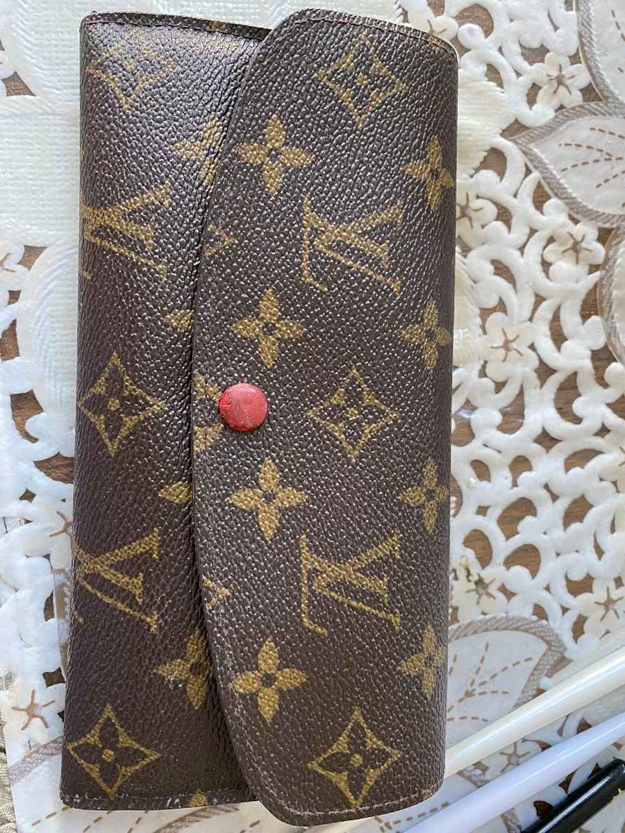 Louis Vuitton Supreme Brazza Long Wallet Epi Red TC #37 Louis Vuitton Supreme Brazza Long Wallet Epi Red TC