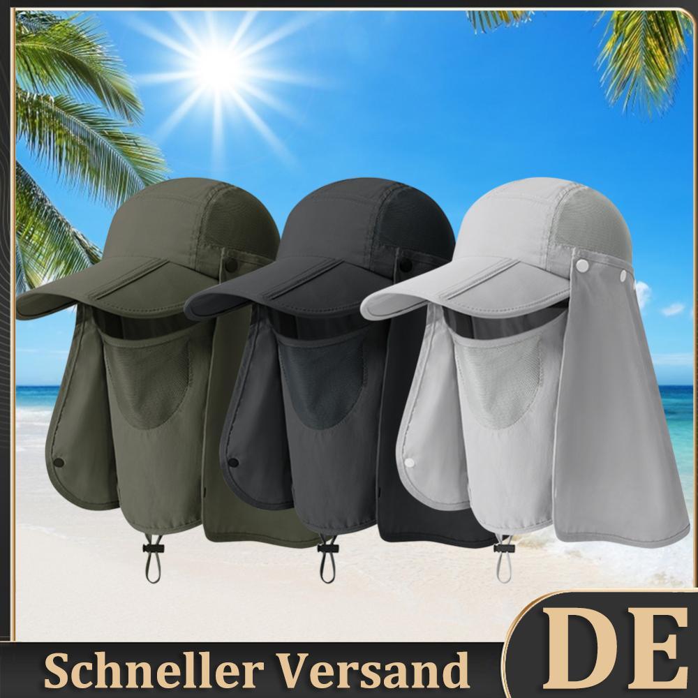 APL Cappello da Sole Unisex Rimovibile Asciugatura Rapida Rimovibile Protezione Solare per