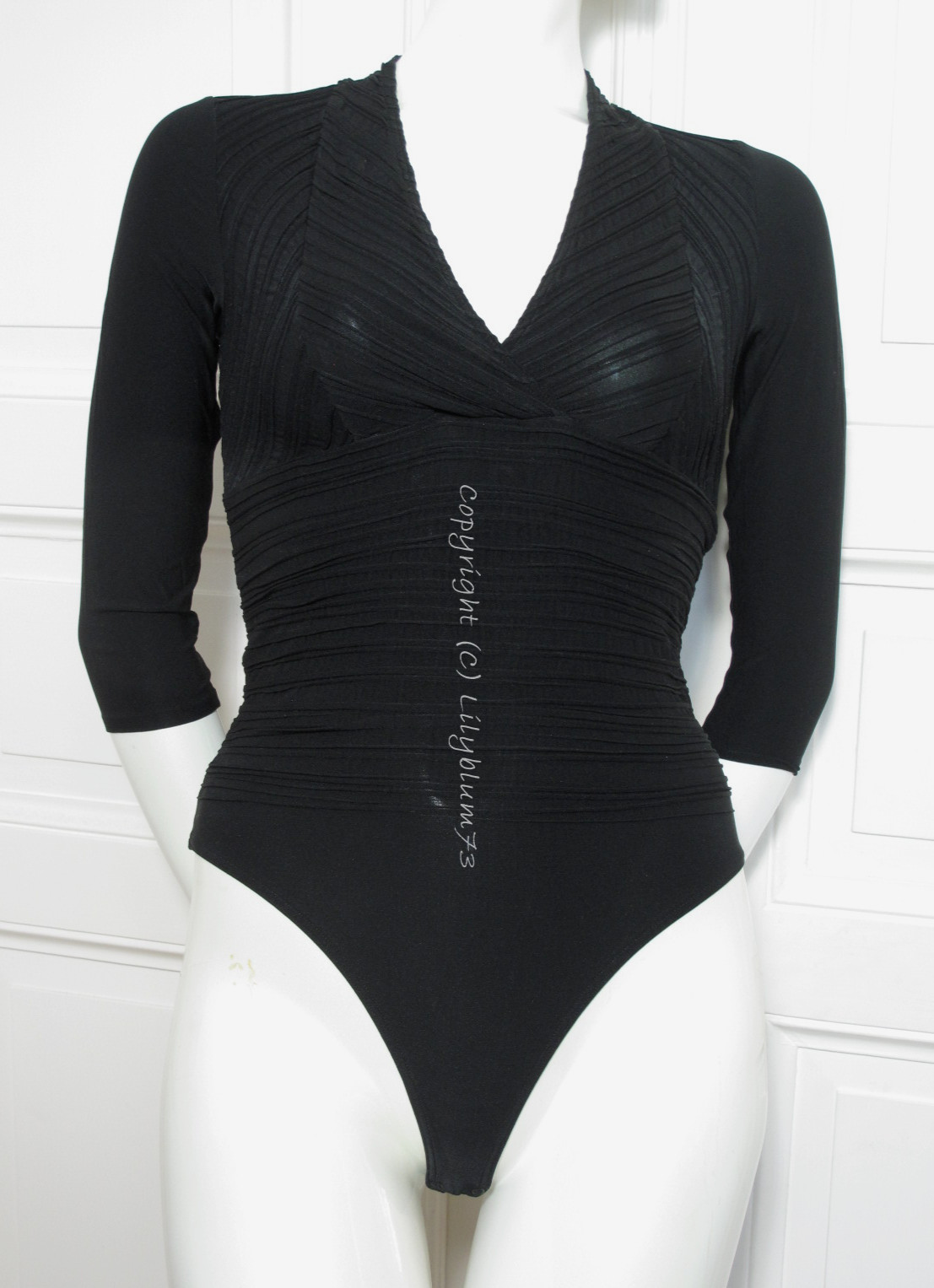 NIB • WOLFORD ~ BREEZE ~ String Body • BLACK • S Small image 3