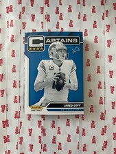 Jared Goff 2021 Panini Instant NFL Captains Football Card Detroit LIONS SP /723