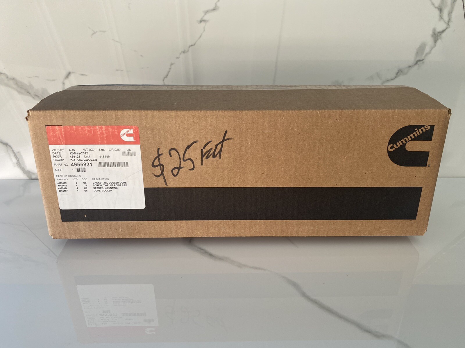 NEW GENUINE OEM CUMMINS OIL COOLER KIT Grelly USA