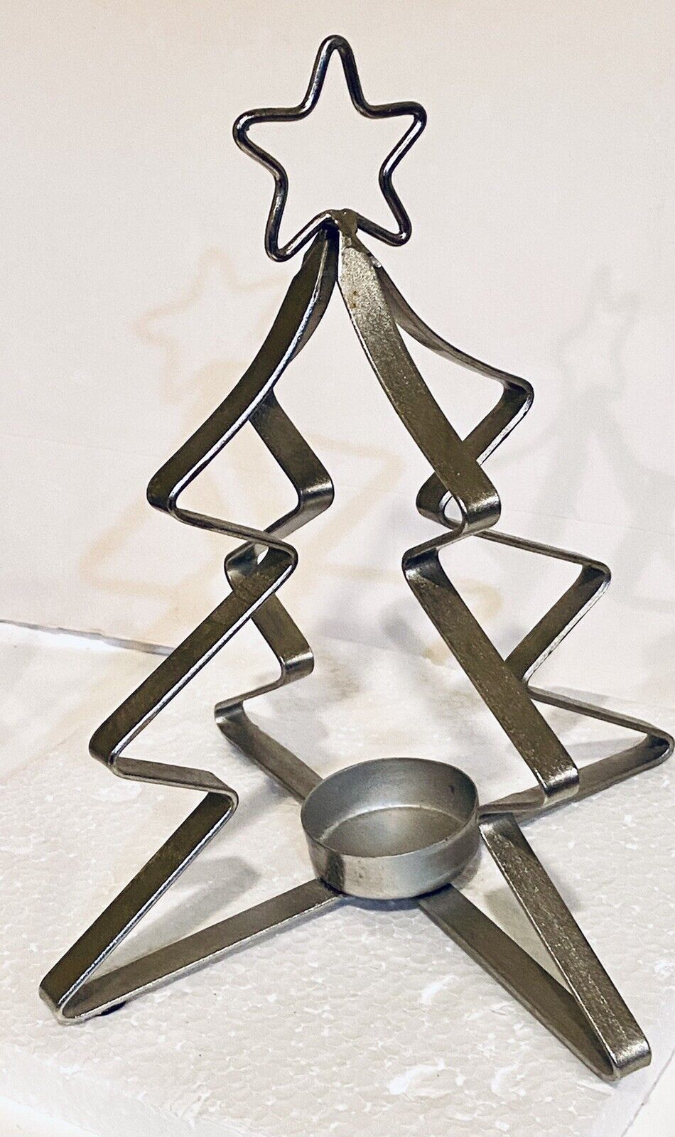 今季ブランド Christmas Tree Metal candle Votive 【送料無料】 Candle .s “ 1 Holder Pound 11