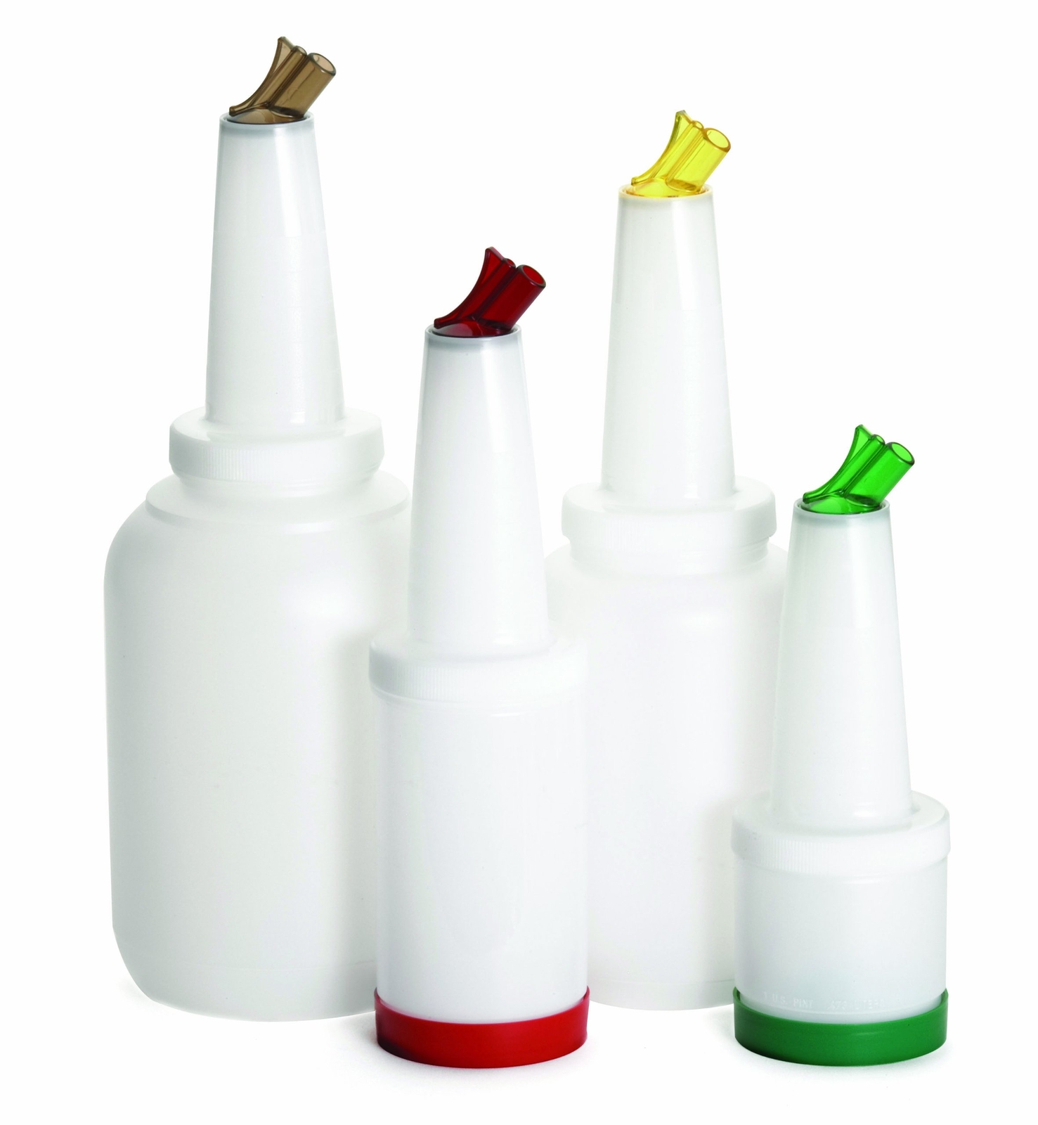 Tablecraft Pour Master Complete with Assorted Caps, 1/2-Gallon