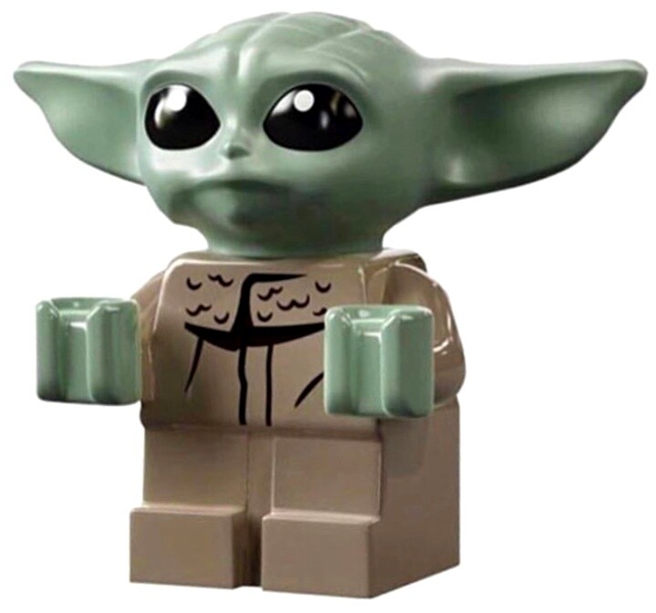 LEGO BABY YODA 75299 75292 Grogu minifig minifigure figure star