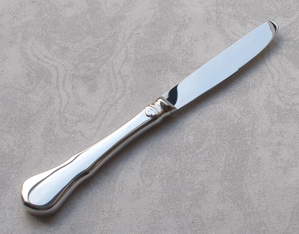 Raro BSF Bremer Lega Anseatica 1 Cena Coltello 22 Cm. 90er Edizione D'Argento - Immagine 3 di 4