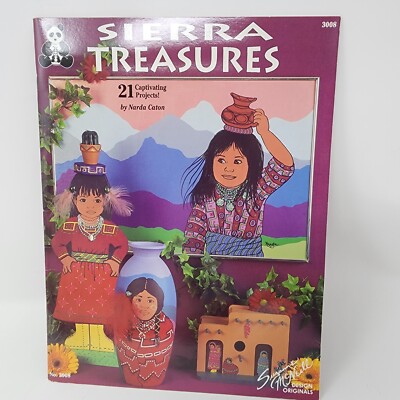 Sierra Treasures Narda Caton Southwest Native Theme Decorative Painting Tole