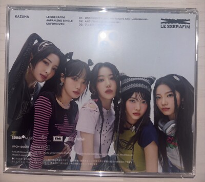 LE SSERAFIM [UNFORGIVEN] HONG EUNCHAE Autographed Signed