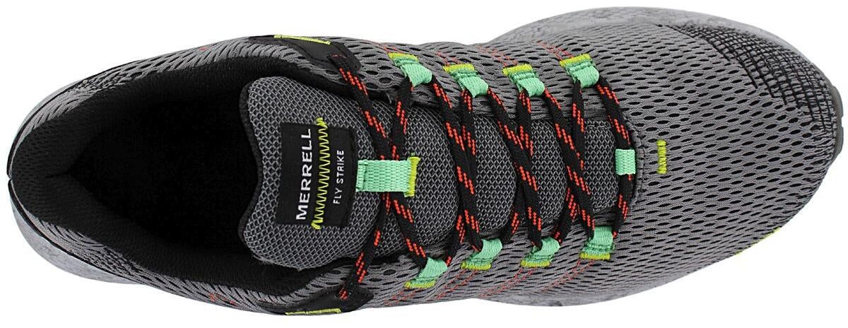 Scarpe da trail running Merrell Fly Strike GORE TEX da uomo grigie impermeabili GTX fuoristrada