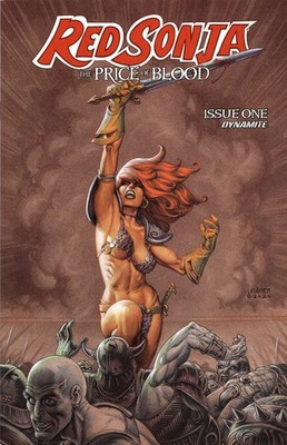 Red Sonja Price Of Blood #1 cover C Linsner Dynamite 2020 Lieberman Geovani JML