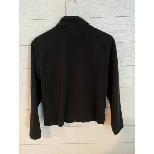 Eddie Bauer Childrens Black Fleece Size Medium Fall Winter Outdoors Classic Warm - Picture 3 of 3