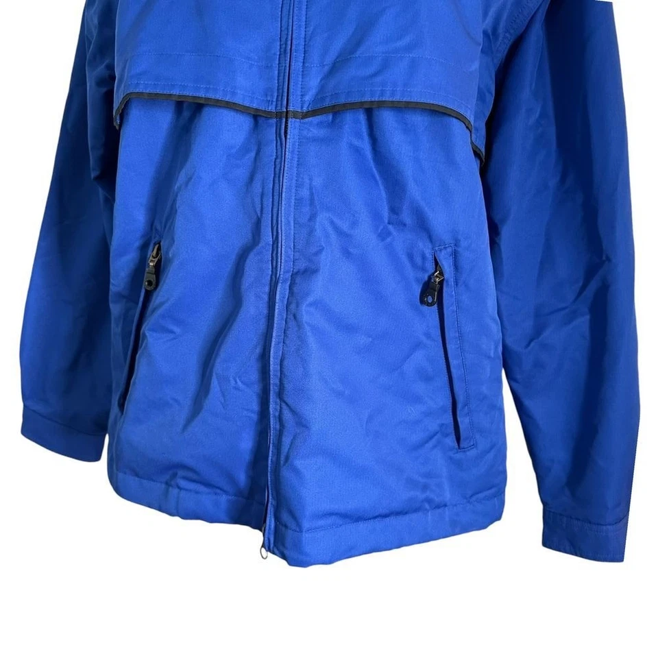 Cutter & Buck Womens Performance Jacket Size M Vented Blue Full Zip Logo - Image 3 of 4