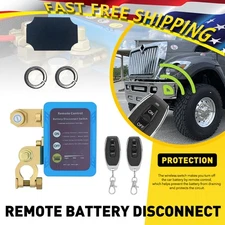 Battery Remote Disconnect Switch 12V Battery 240A Kill Switch for Auto RV ATV