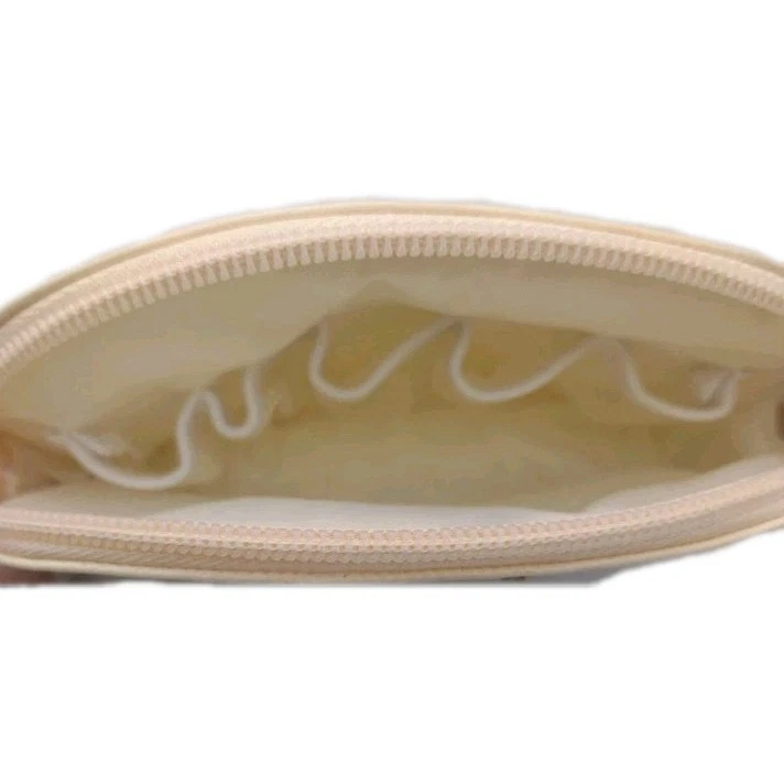 Estuche de almacenamiento de aceites esenciales doTERRA bolsa billetera bolsa de viaje bolsa con cremallera blanco crema Foto 4 de 4