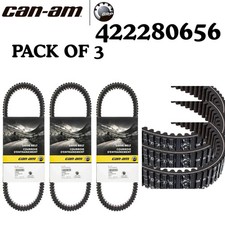 Can-Am Premium High-Performance Drive Belt for Maverick/Defender 422280656 3pack