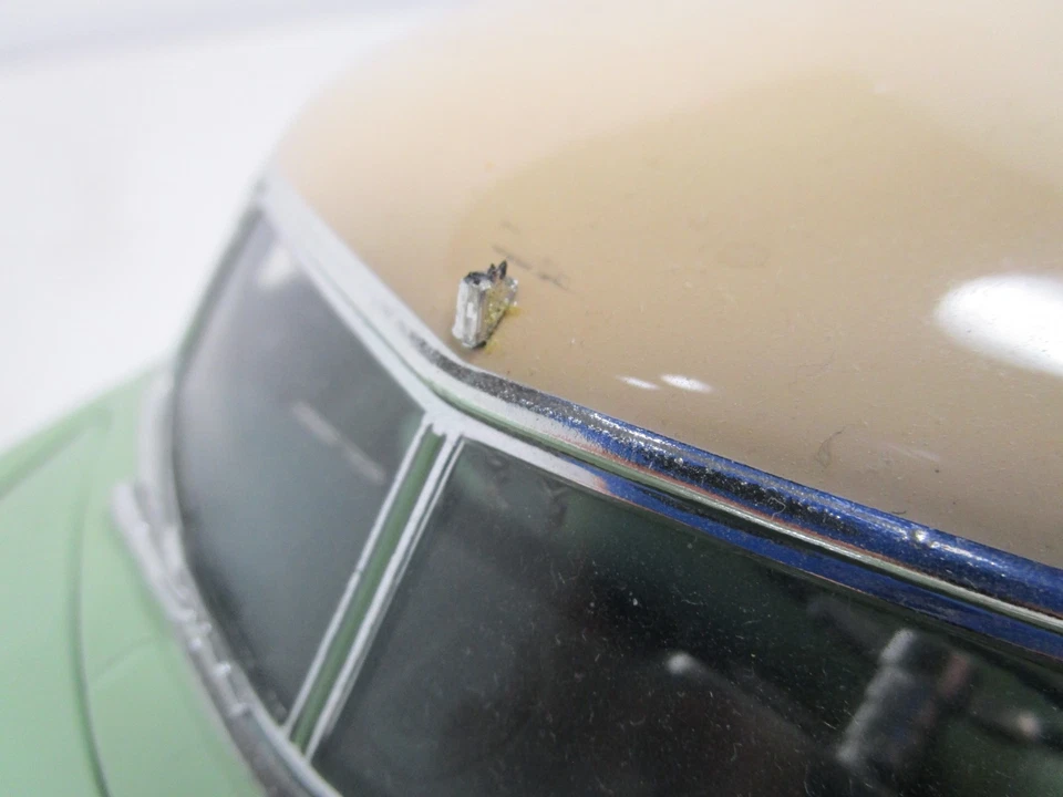 HIGHWAY 61 1/18 VERDE/TOSTADO HUDSON HORNET *COCHE PIEZAS JUNKER* SIN CAJA Foto 4 de 4