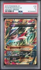 2015 POKEMON XY ANCIENT ORIGINS #98 FULL ART/M RAYQUAZA EX PSA 5