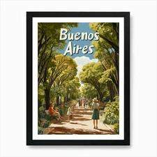 Aihrgdesign A Mid Century Modern Tr Framed Wall Art Poster Canvas Print Picture