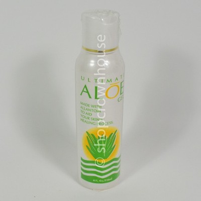 Ultimate Aloe Gel 4 fl oz Relieves Sunburn, Dry Skin, Bug Bites, Minor Scrapes