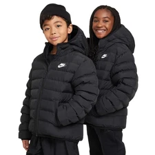 Nike Sportswear Lightweight Synthetic Fill Black FD2845-010 Big Kid Loose Jacket