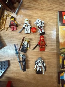 LEGO Ninjago: Fire Temple #2507 (2011)  Complete with box, manuals & mini figs