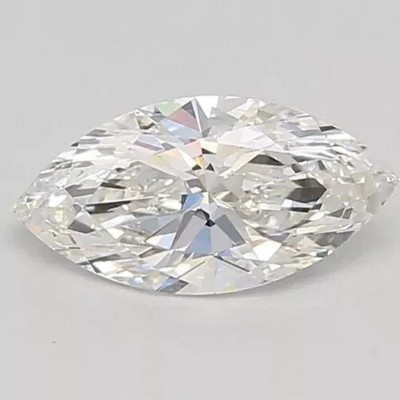 3.02 Cts MARQUISE Cut IGI Certified Lab Grown CVD Diamond F Color VS2 Clarity