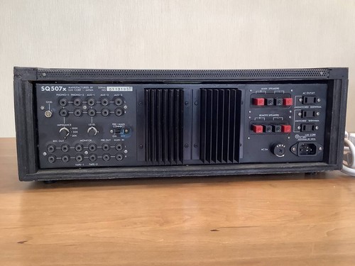 Luxman SQ-507X Solid State Vollverstärker getestet Japan FedEx GS03 11,5 - Bild 2 von 10