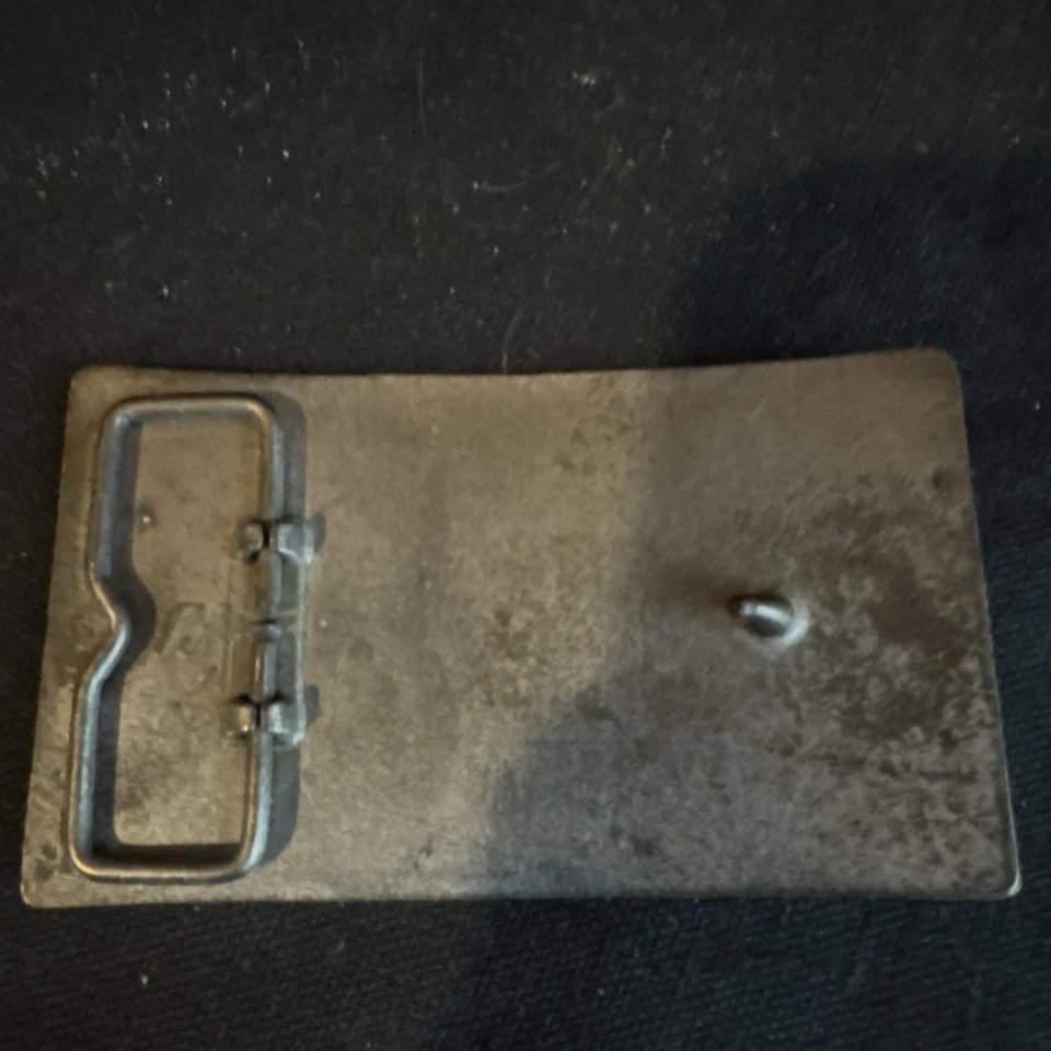 Hebilla de cinturón de metal Winchester de colección con brazos repetitivos de 3,75" x 2" Foto 2 de 2