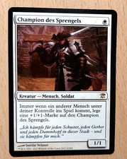Mtg Magic: Champion of the Sprengel, Champion of the Parish, GERMAN, Human Deck
