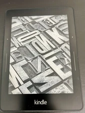 Amazon Kindle Voyage 7th Gen eReader 4GB, Wi-Fi, 6-inch, Black