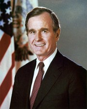 650330 41st Us President George W Bush Political Wall Print Poster