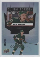 2022-23 Upper Deck Allure Jumbo Screen Achievement /100 Kirill Kaprizov #JS-3
