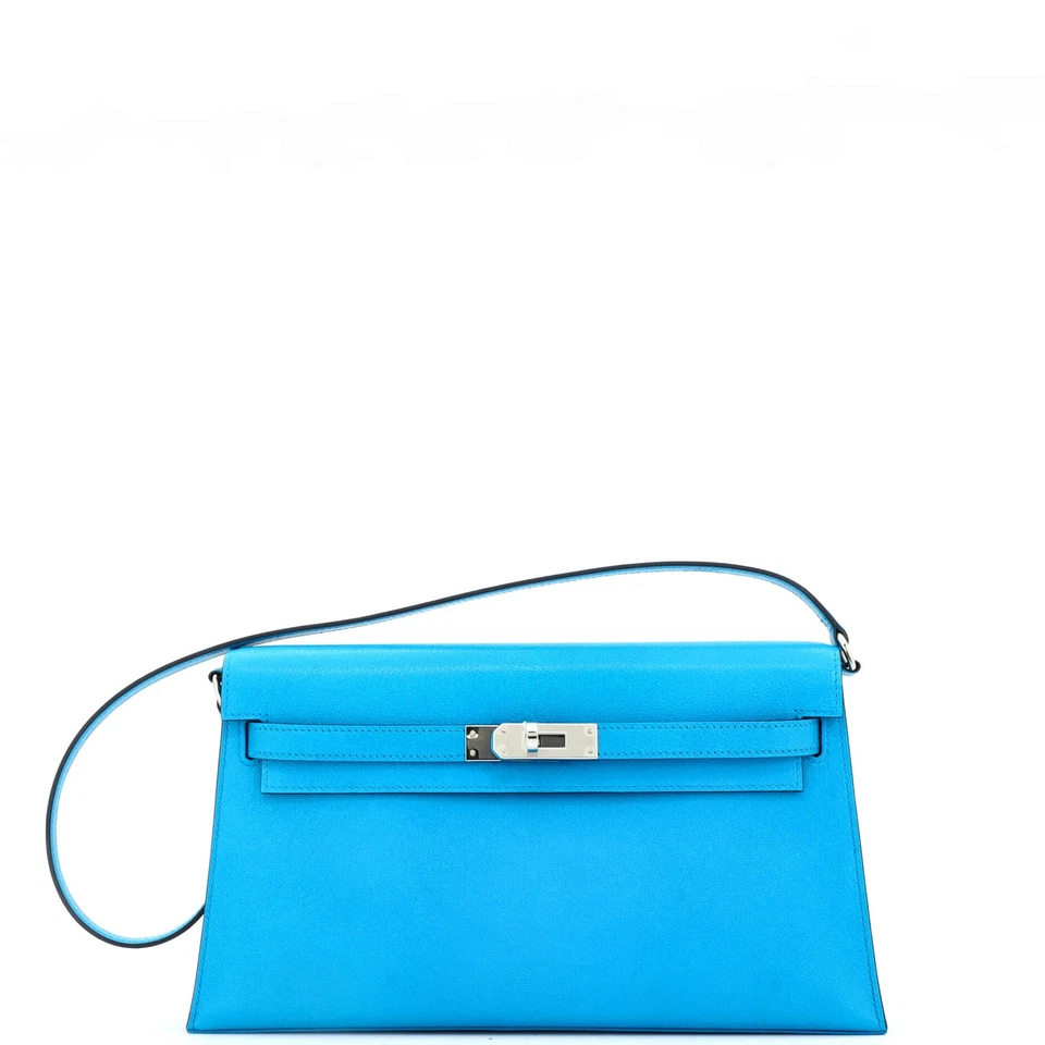 Bolso de hombro Hermes Kelly Elan Chevre Chamkila