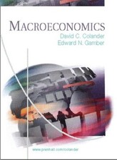 Macroeconomics (Prentice-Hall Series in Economics),David Colande