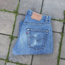 Vintage Levi’s 505 Black Bartack Early 80s Tag Size 34x34 Made In USA