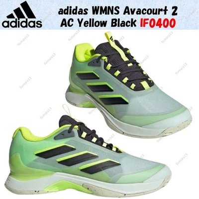 Taille femme adidas WMNS Avacourt 2 AC jaune noir IF0400 - Photo 1/4