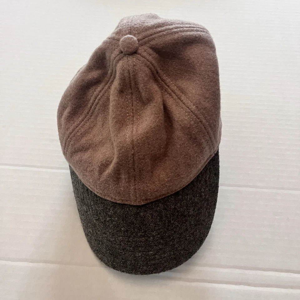 Gorra de béisbol de lana J Crew 2 tonos OS ajustable  Foto 4 de 4