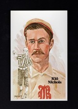 #58 KID NICHOLS, Braves ~ Perez-Steele Hall of Fame art postcard #8128/10,000