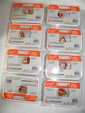 LOT OF 8 HYPERTHERM DURAMAX DURAMAX LK/RT 45-85A DRAG OUT SHIELDS 220818