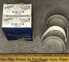 (4) Clevite CB481P-20 Connecting Rod Bearings...