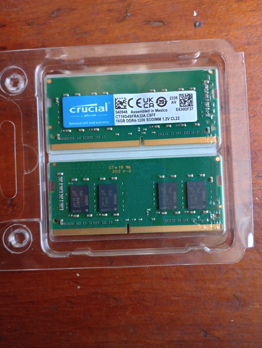 Crucial DDR4 SDRAM 32 GB Total Capacity Memory (RAM) for sale | eBay