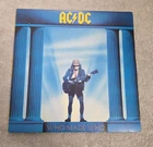 AC/DC  Who Made Who 1986 12" Vinyl LP Atlantic Records -81650-1-E - PLEASE READ