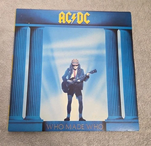 AC/DC  Who Made Who 1986 12" Vinyl LP Atlantic Records -81650-1-E - PLEASE READ