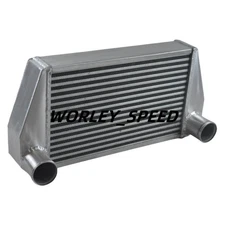 UNIVERSAL V-MOUNT TURBO INTERCOOLER FMIC 25X12X3.5/ 550HP / 2.75" IN/OUT