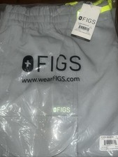 FIGS Scrub Pants Grey Technical Collection Women  s Xl Tall NWT Barrel