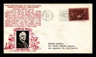 DR JIM STAMPS US COVER DOCTORS OF AMERICA FDC SCOTT 949 CROSBY PHOTO CACHET