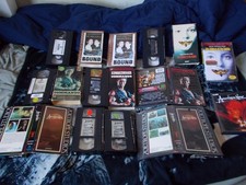 Horror-Halloween 6 VHS, 4 DVD, 1 NEW: Bound Uncut, Commando, Lambs, Apocalypse,