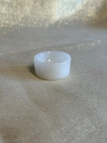 Vintage Hazel Atlas Milk Glass Salt Cellar