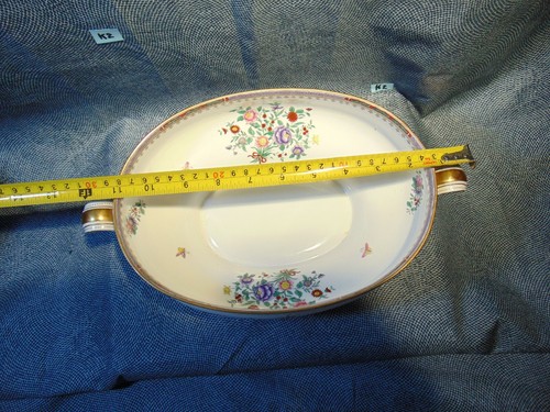 Copeland China Goode & Co soup tureen Antique floral bouquet butterfly pattern - 第 7/12 張圖片