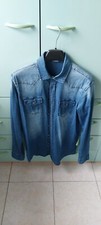 abbigliamento uomo camice jeans, usata pochissimo come nuova, taglia L.